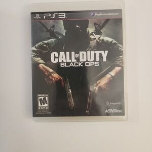 Call of Duty Black Ops Sony PlayStation 3 PS3 Game Activision 2010 Untested